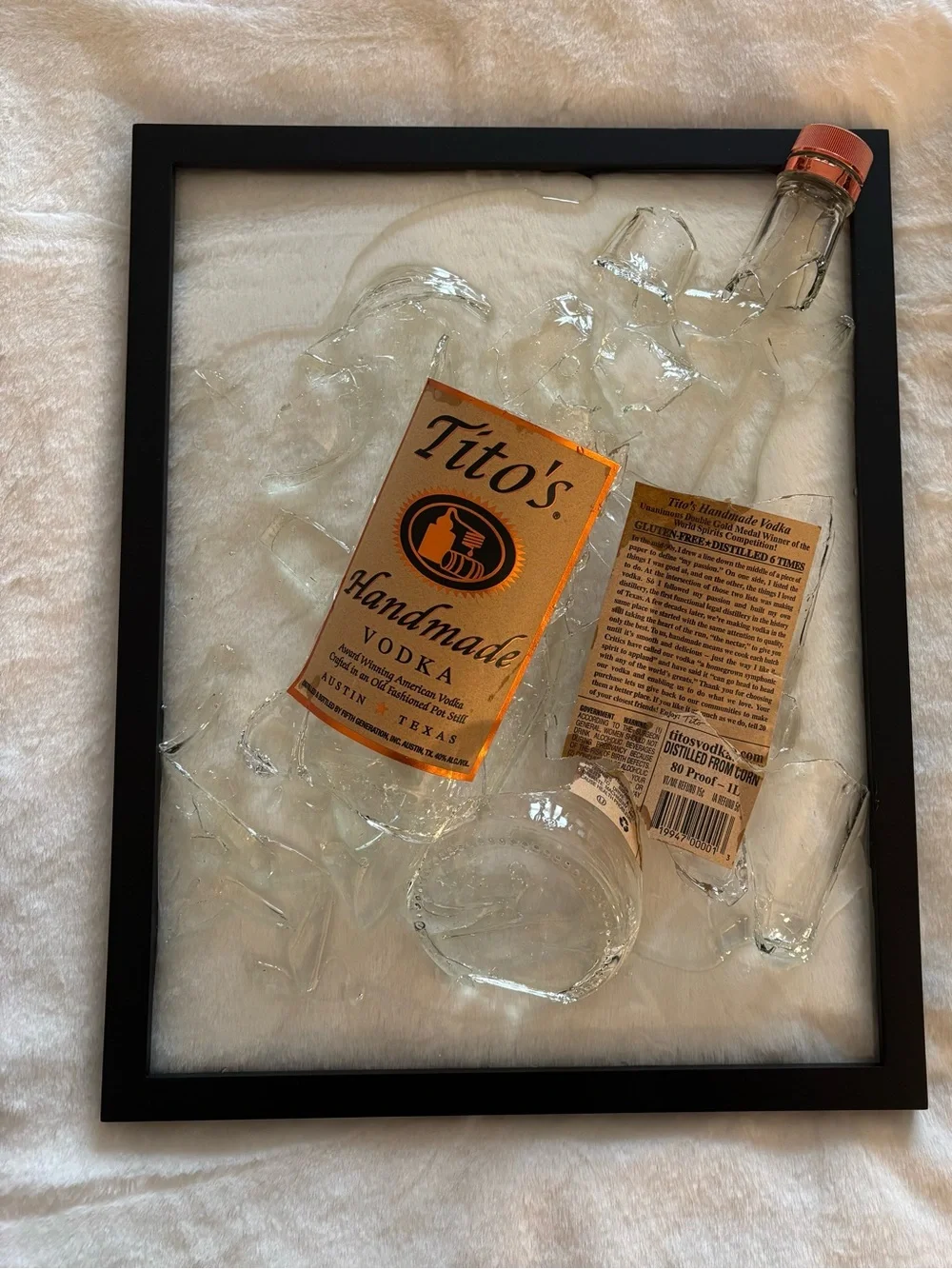 N/A framed glass